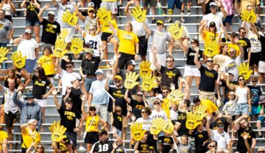 See photos from Iowa football's Kids Day at Kinnick scrimmage - Hawk Central