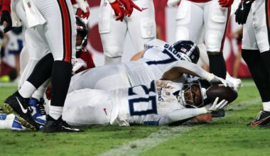 Davion Ross was Titans' highest graded player in loss to Buccaneers