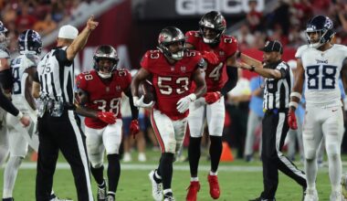 Former Iowa football LB makes Tampa Bay Buccaneers history