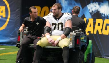 Saints OL Trevor Penning could miss Week 1 game vs. Cardinals