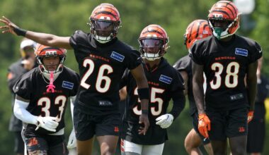 Bengals use new 1st-team safety with Geno Stone injured