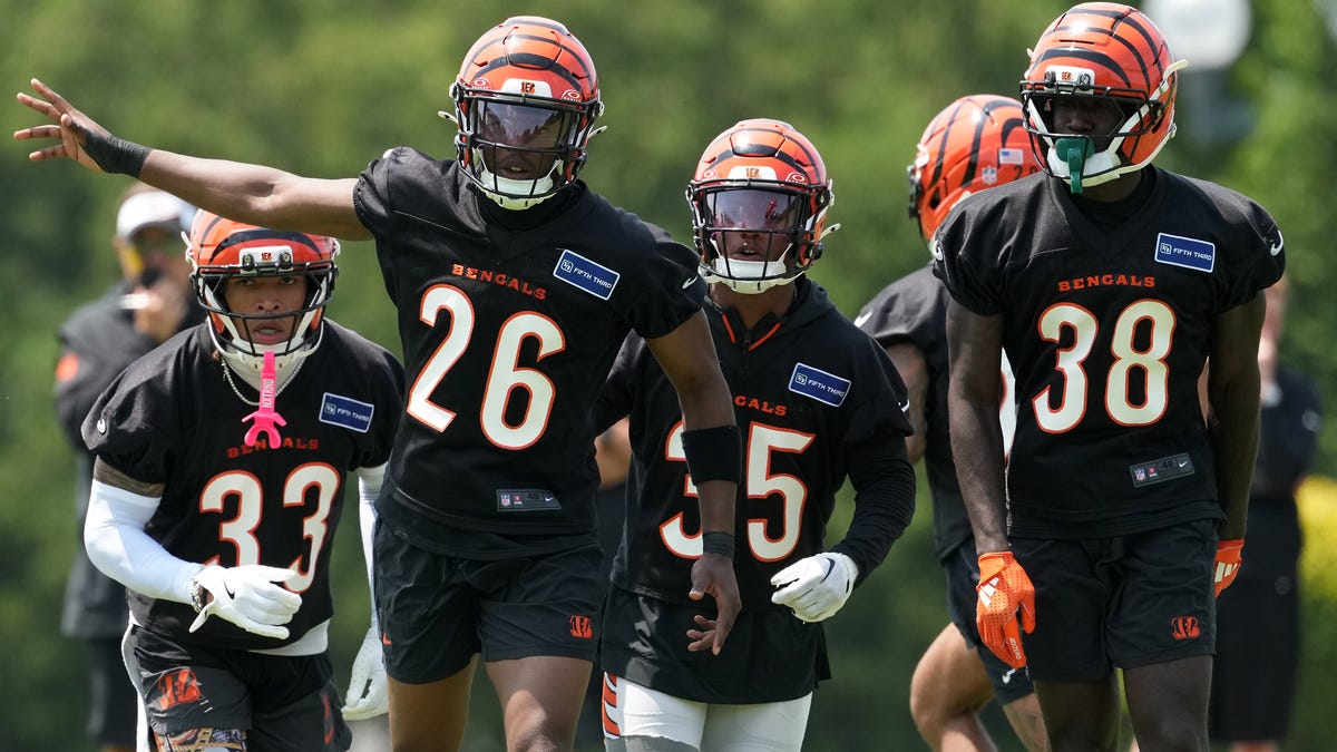 Bengals use new 1st-team safety with Geno Stone injured