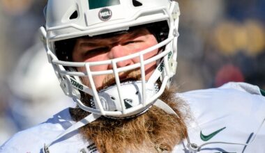 Former MSU football lineman Mike Panasiuk waived by New Orleans Saints