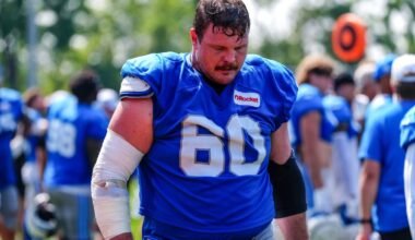 Lions C leaves practice with lower leg issue