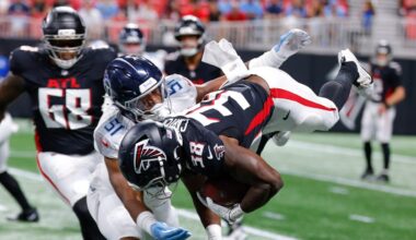 PFF grades from preseason game vs. Titans