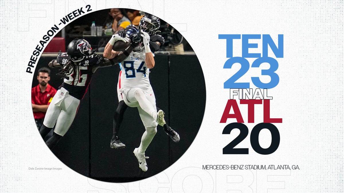 Titans drop Falcons, 23-20, after back-and-forth battle