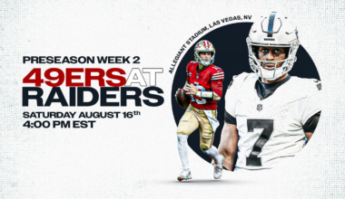 49ers vs. Raiders live updates: Start time, TV channel