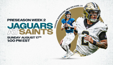 Saints vs. Jaguars live updates: Start time, TV channel