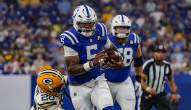 Colts' Shane Steichen on short-yardage, red zone