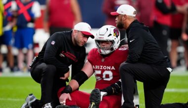 Arizona Cardinals OL Hayden Conner to miss time with knee injury