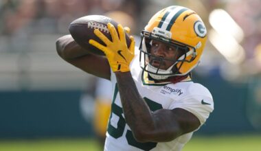 Packers rookie WR Savion Williams missed game vs. Colts with hamstring injury