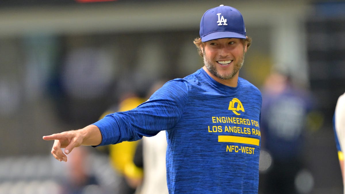 Rams QB Matthew Stafford returns to practice