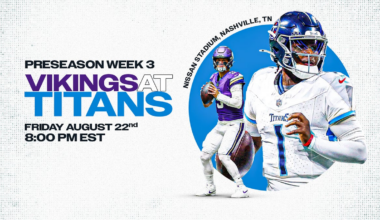 Where to watch Vikings vs. Titans today: TV channel, live stream