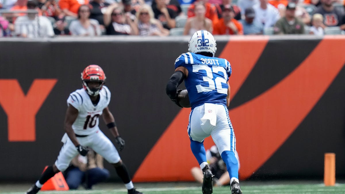 Colts Daniel Scott's pick-six final step in recovery from torn ACL, Achilles