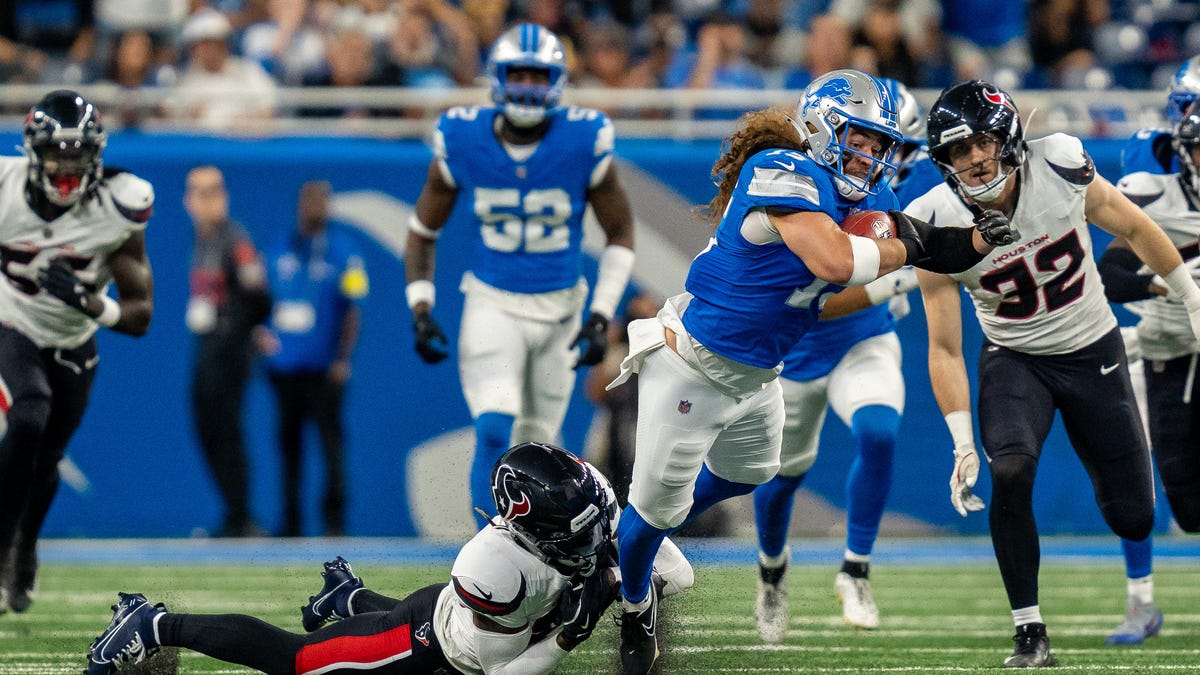 Lions' linebacker Grant Stuard aces preseason kick returner audition
