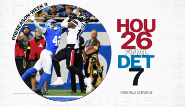 Top takeaways and notes from the Lions preseason loss