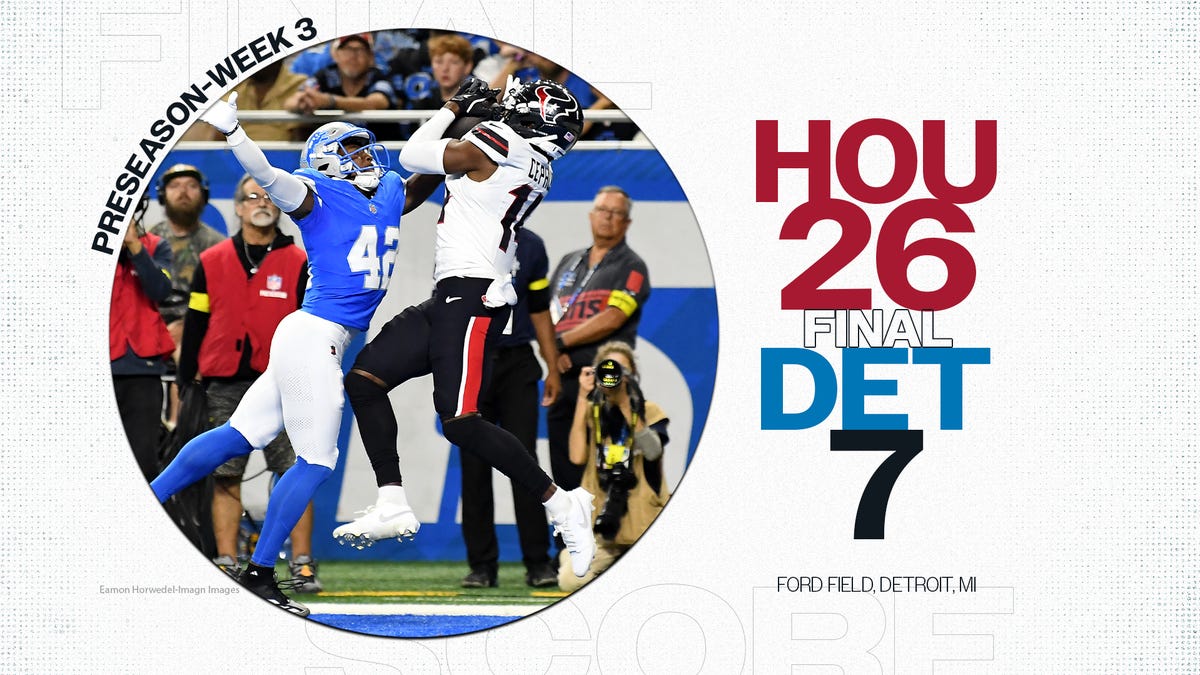 Top takeaways and notes from the Lions preseason loss