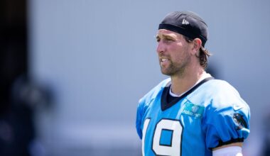 Latest on Panthers WR Adam Thielen after Vikings' busy Sunday morning