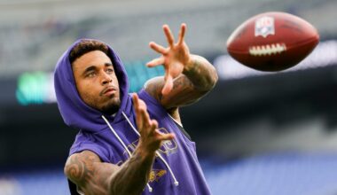 Ravens expect Jaire Alexander and others back at practice next week