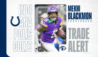 Colts trade for CB Mekhi Blackmon; here are 4 things to know