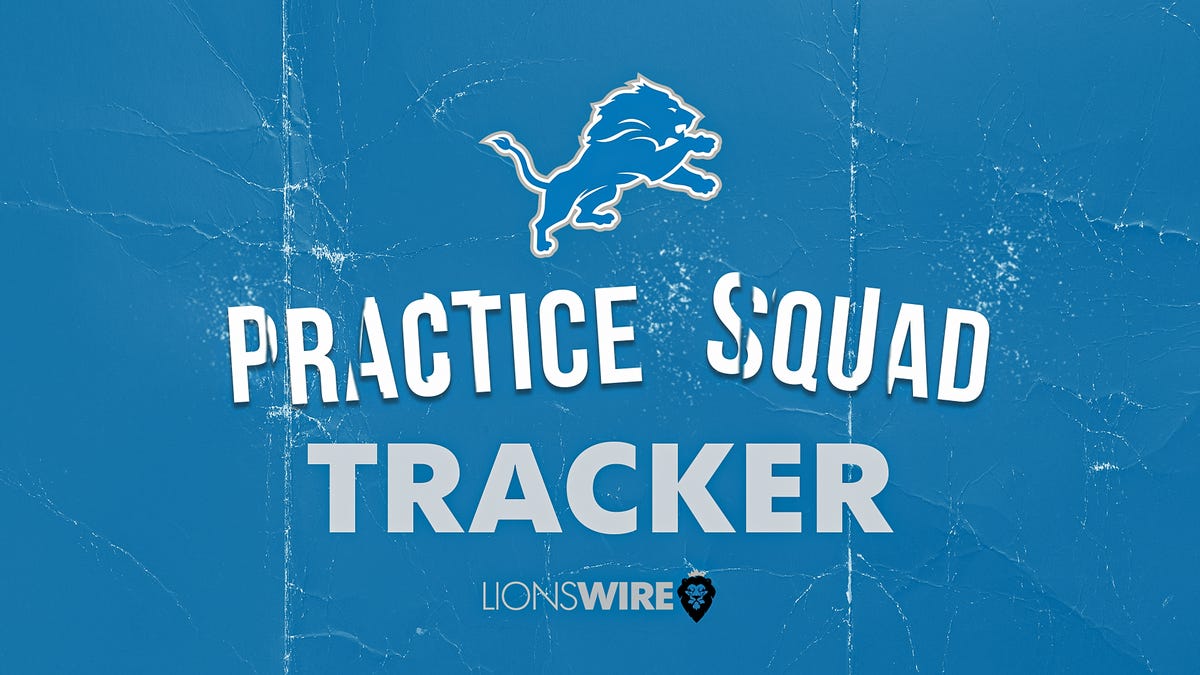 Lions Practice Squad Tracker: Who's back, who's added
