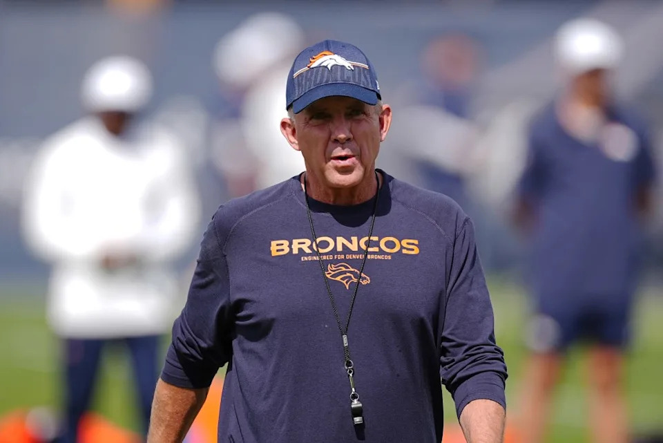 Sean Payton is entering his third season as the Broncos’ head coach. AP