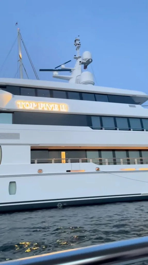 Bills Mafia fans erupted online after TikTok footage of Pegula’s yacht went viral. TikTok/ktlynn18