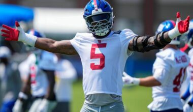 Giants' Kayvon Thibodeaux says Jets QB Justin Fields tough to evaluate