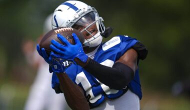 AD Mitchell practice diary: A minute-by-minute look at the WR dominating Colts camp