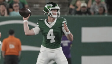 Brady Cook starts for Jets vs. Eagles, offense still stuck in neutral