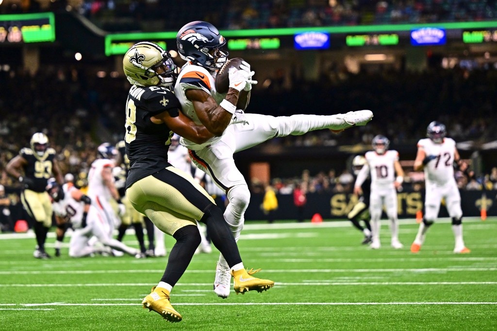 Bo Nix, Courtland Sutton shine, run game fizzles