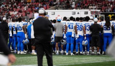 Detroit Lions safety in concussion protocol
