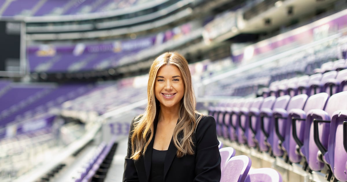 Shannon Kelly has her dream job running U.S. Bank Stadium