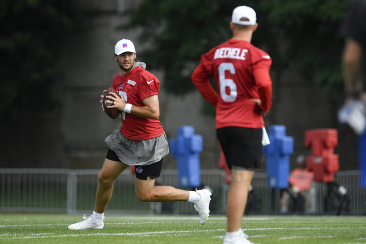 Bills will rest Allen against Giants, Cook skips practice | News, Sports, Jobs