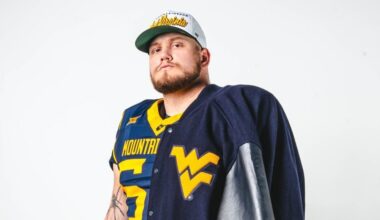 West Virginia head football coach Rich Rodriguez during an interview