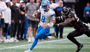 Observations: Battle for QB2 heats up as Lions’ Hendon Hooker fails to finish first half