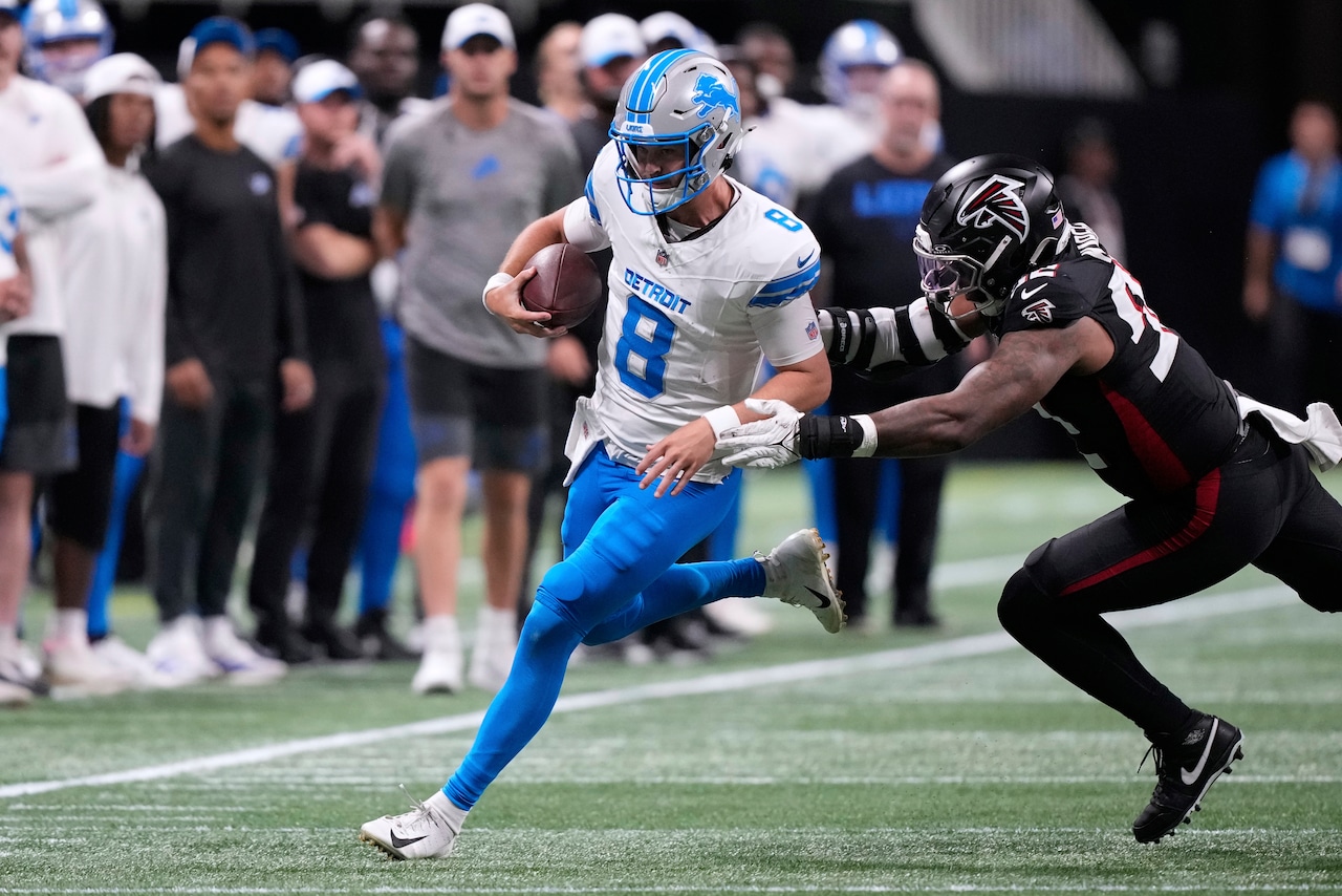 Observations: Battle for QB2 heats up as Lions’ Hendon Hooker fails to finish first half