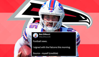 Ben DiNucci signs with Falcons, per Ben DiNucci