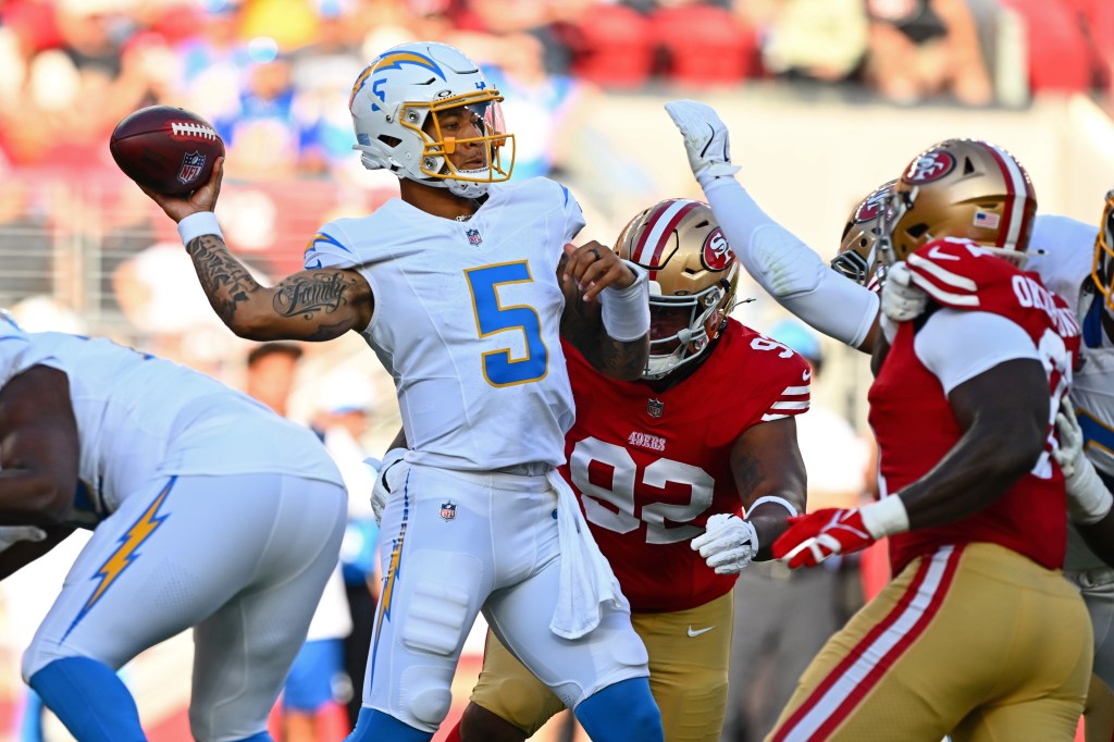 Cue the awards as 49ers close out preseason against Chargers