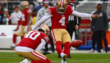 49ers clarify kicker, quarterback depth chart with wave of roster moves - The Mercury News