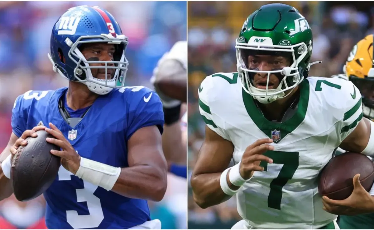 Are Russell Wilson and Justin Fields playing today in Giants vs Jets preseason game?