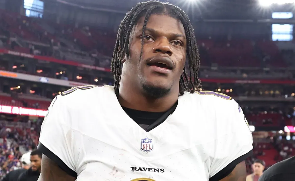 John Harbaugh reacts to Lamar Jackson scare on Ravens practice