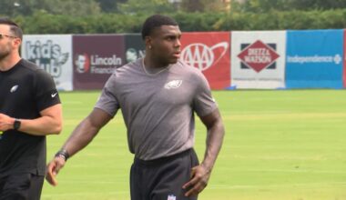 Jakorian Bennett gets 1st-team reps in 2nd practice with Eagles – NBC Sports Philadelphia