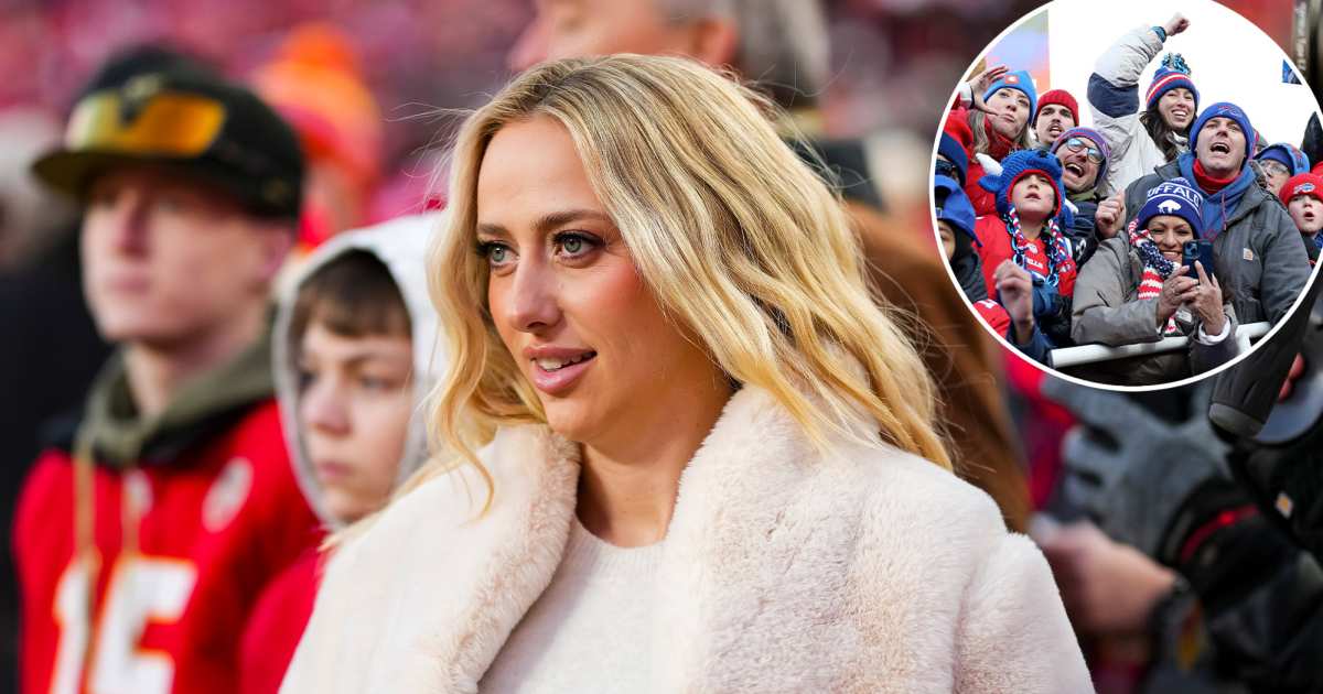 Brittany Mahomes Had Intense Reaction to Chiefs' AFC Title Win Over Bills