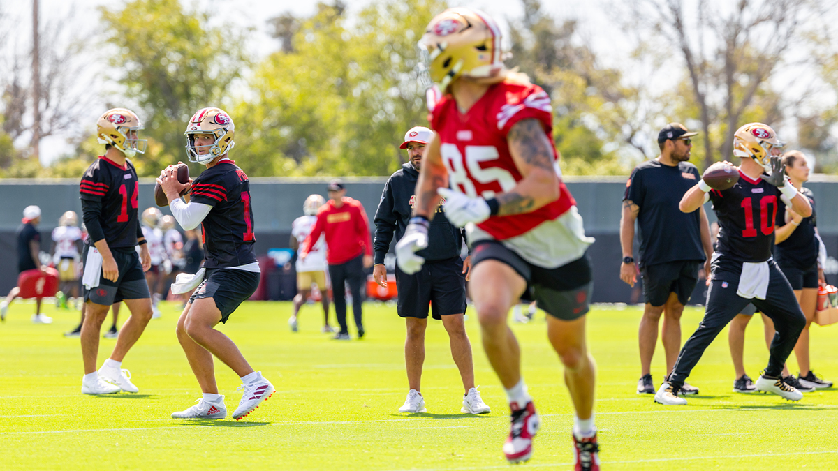 How 49ers’ offense performed in joint practice with Raiders – NBC Sports Bay Area & California