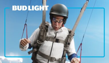Bud Light NFL Parachute Ad Sees Peyton Manning Fall for Bud