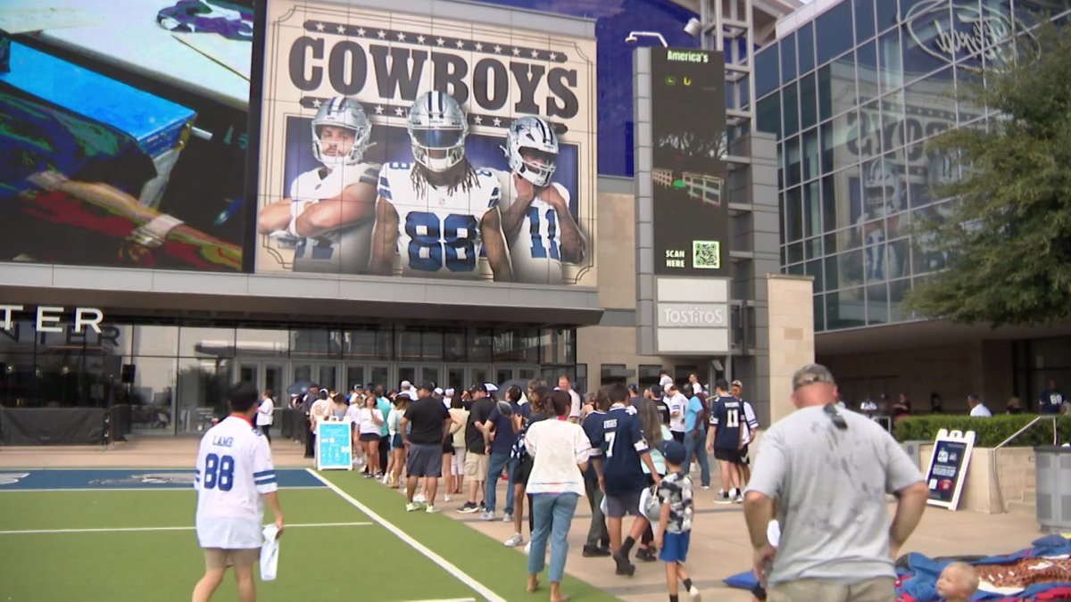 Dallas Cowboys fans fired up for season – NBC 5 Dallas-Fort Worth