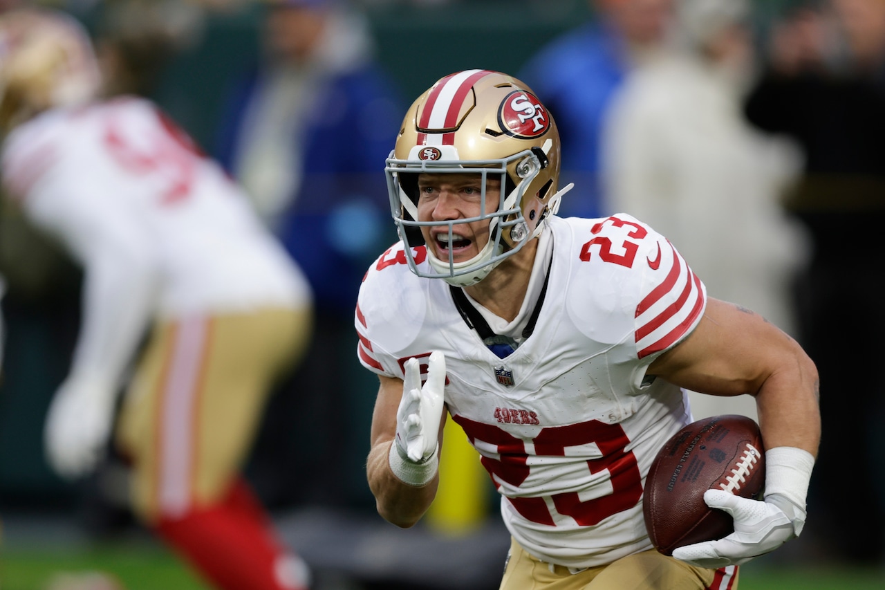 49ers' Christian McCaffrey is 'selfish as hell,' former teammate Mike Davis says