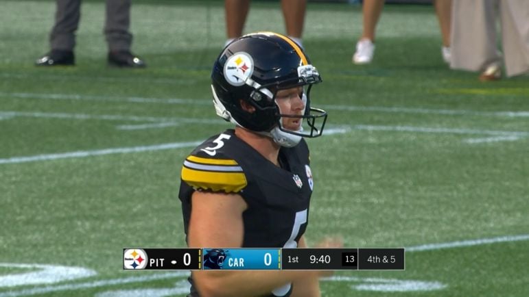 Steelers release Cameron Johnston