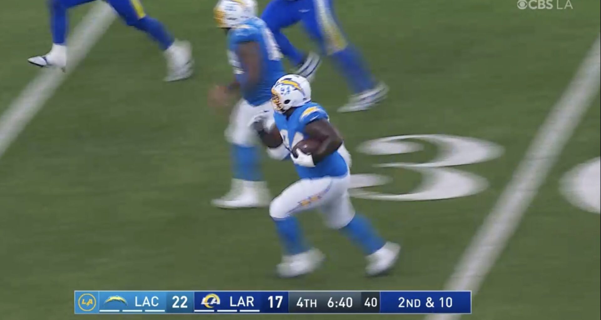 Noah Eagle calls big-man interception